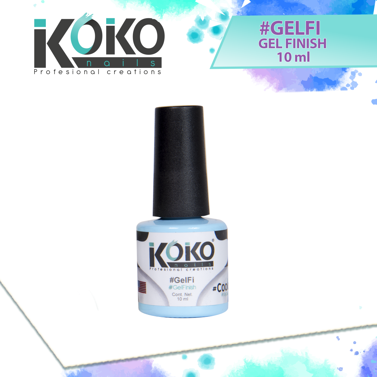 #GelFi - Gel Finish - 10ml