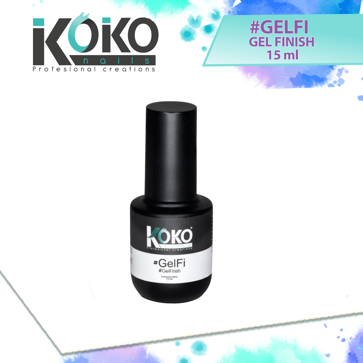 #GelFi - Gel Finish - 15ml