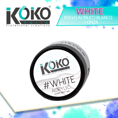 Acrílico #WHITE 1oz