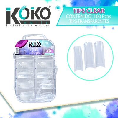 Tips 100 Pz Cristal