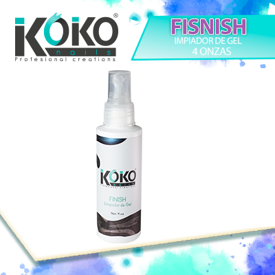 #FINISH limpiador de gel 4 oz
