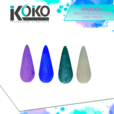 Colección POISON - Polvo acrílico de color