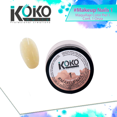 Acrílico #MakeUp Nails No.1