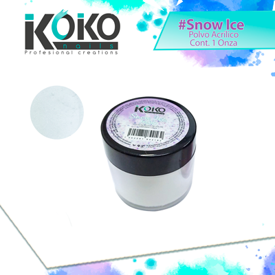 Acrílico #SNOW ICE MIX 1 oz