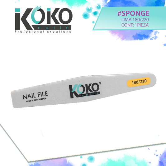 Lima 180/220 #SPONGE - KOKO nails