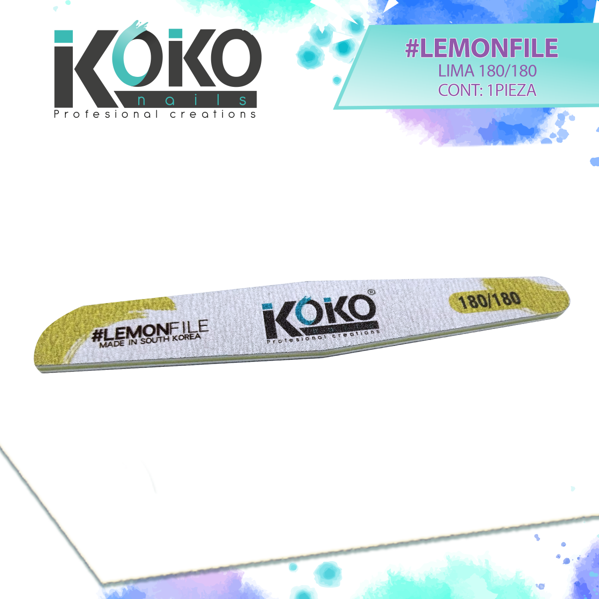 Lima 180/180 #LEMONFILE - KOKO nails